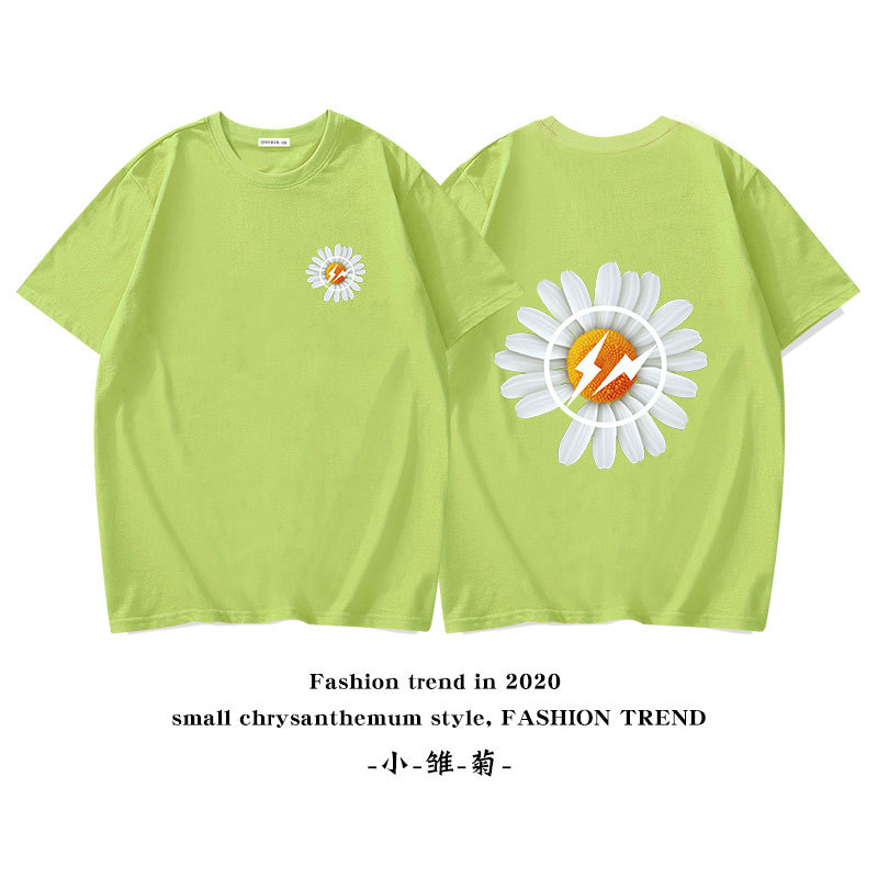 Picture of Boys and girls daisy short-sleeved T-shirt breathable comfortable half-sleeved T-shirt cotton cotton wholesale cross-border AliExpress