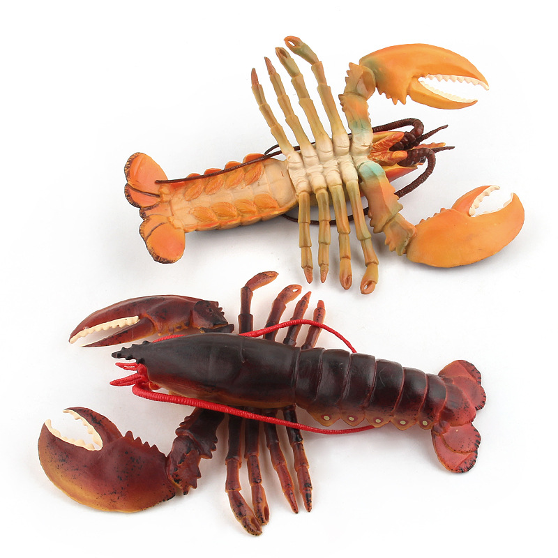 Picture of Cross-border toy marine life simulation lobster marine animal model submarine toy doll decoration plastic