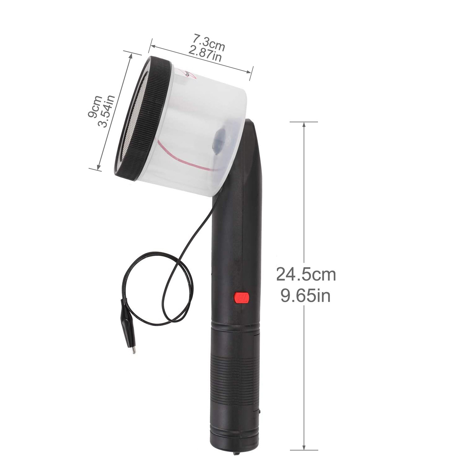 Picture of Portable electrostatic grass planting machine battery version electrostatic grass planting device crafts electrostatic flocking machine sand table DIY tool