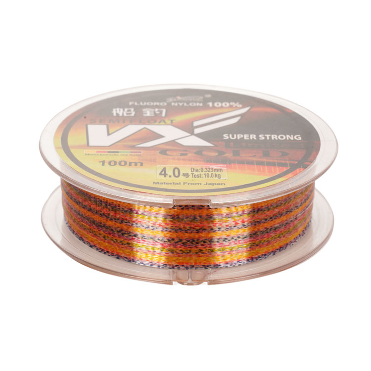 Picture of Cross-border supply one meter one color nylon line raft fishing line 100 m boat fishing line 1 meter 1 color counting line