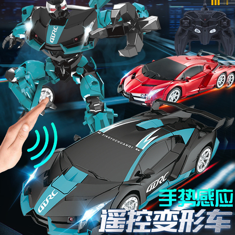 Picture of Children's remote control deformation car induction change body King Kong robot remote control car boy toy car stall