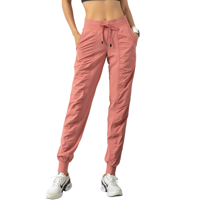 Picture of High-Waisted Loose Quick-Dry Sports Pants for Women, High-Elastic Long Pants, Casual Jogger Sweatpants, Yoga Pants, Breathable Fitness Running