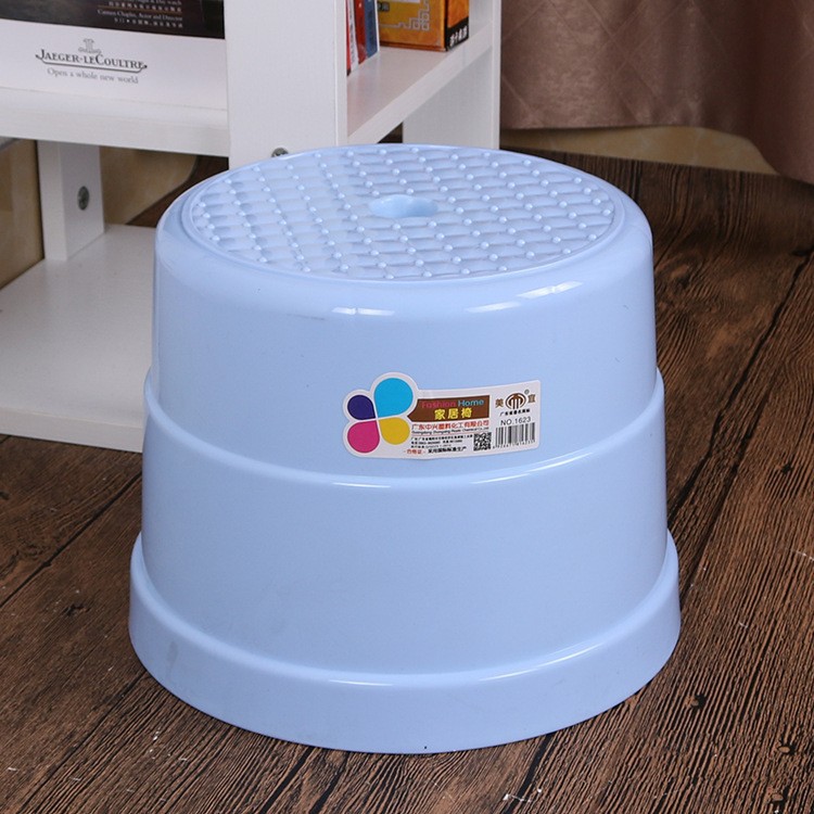 Picture of Thickened plastic bench children's stool adult low stool home stool kindergarten cartoon footstool manufacturers spot wholesale