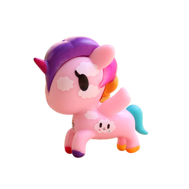 Picture of Magic Unicorn blind box accessories rainbow pony mermaid two-dimensional hand-made doll decoration girl heart doll
