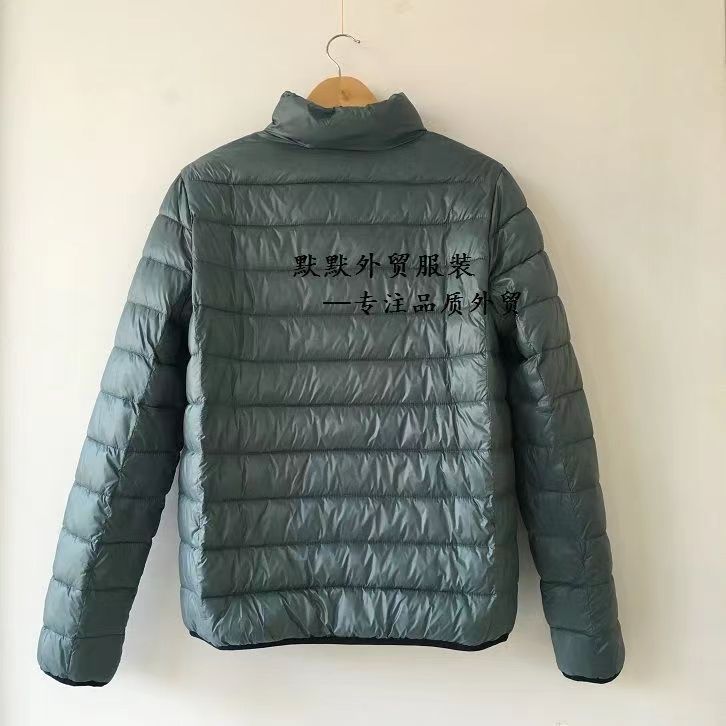 Picture of Anti-season men's cotton-padded jacket short light work cotton-padded jacket men's young and middle-aged plus size feather cotton-padded jacket father's winter coat