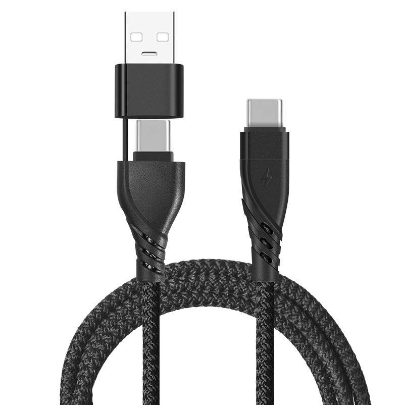 Picture of Pd Data Cable Two-In-One 65W Cable Dual Type-C to C Suitable for Iphone15 Apple 20V3.2A Charging Cable