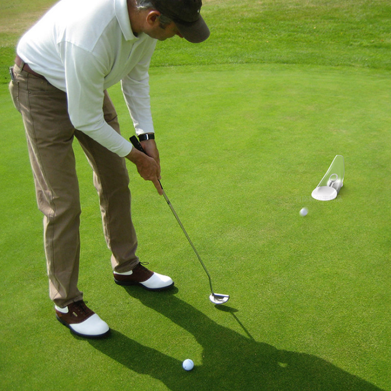 Picture of Golf Putting Trainer Portable Foldable Indoor and Outdoor Putting Trainer Two Modes Switch