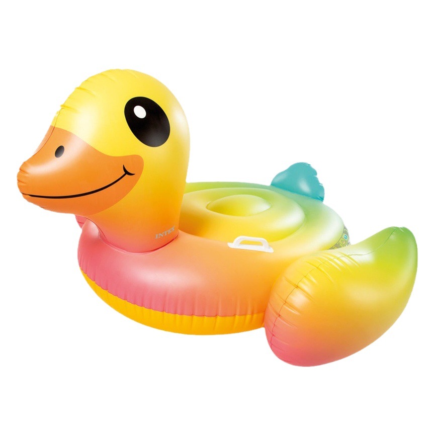 Intex57556 Little Yellow Duck Floating Row, Water Floating Row, Leisure and Entertainment Floating Row, Floating Ring Inflatable Mount Wholesale