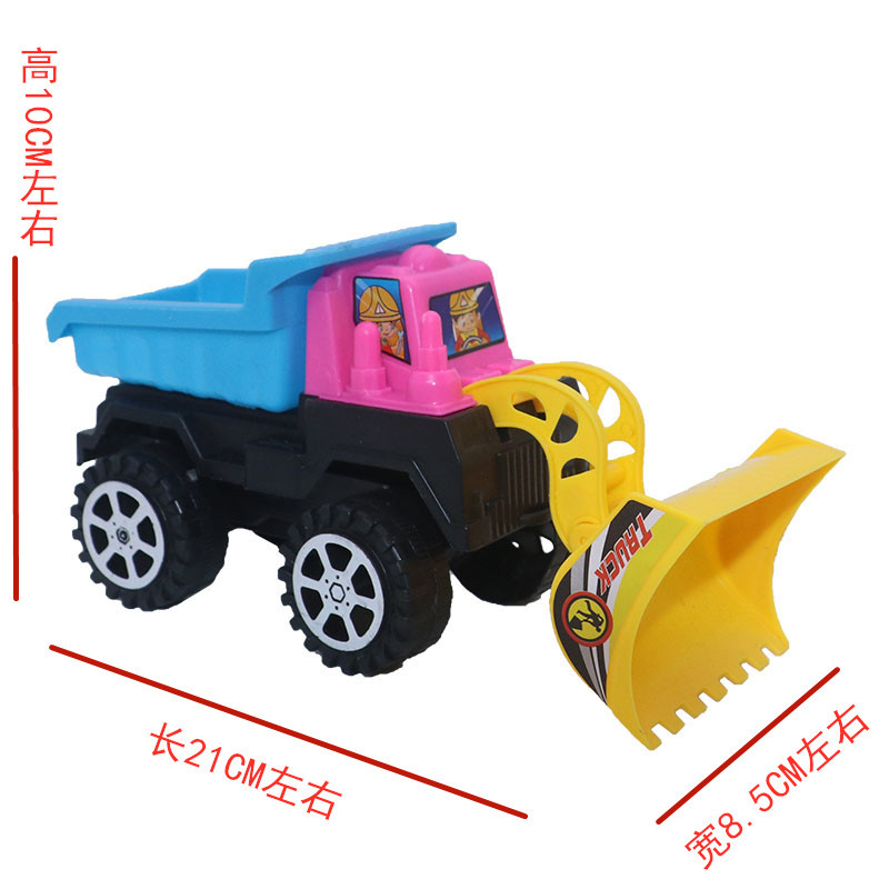 Picture of Inertial engineering truck bulldozer forklift excavator outdoor beach buggy night market stall children's toys wholesale