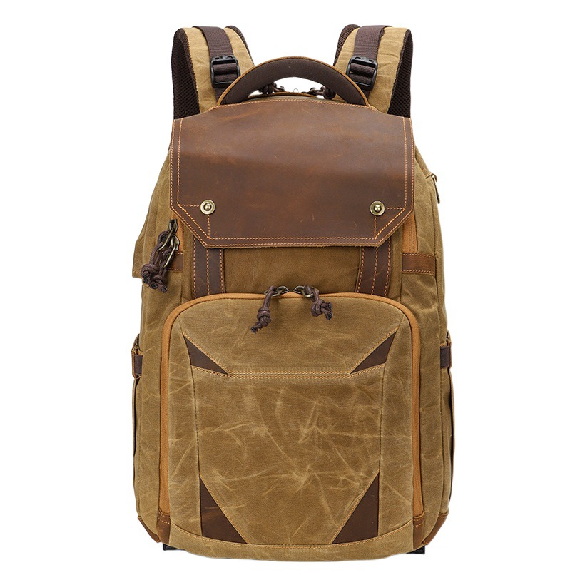 New Outdoor Liner Photography Bag Shoulder European and American Retro Slr Camera Bag Waterproof Laptop Bag Wholesale