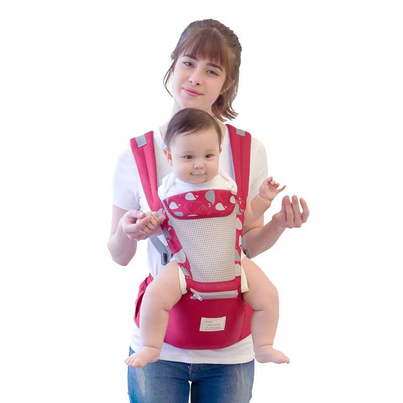 Yin Xiuli Baby Waist Stool Baby Waist Stool Four Seasons Multifunctional Baby Waist Stool Double Shoulder Strap Baby Waist Stool Cross-border