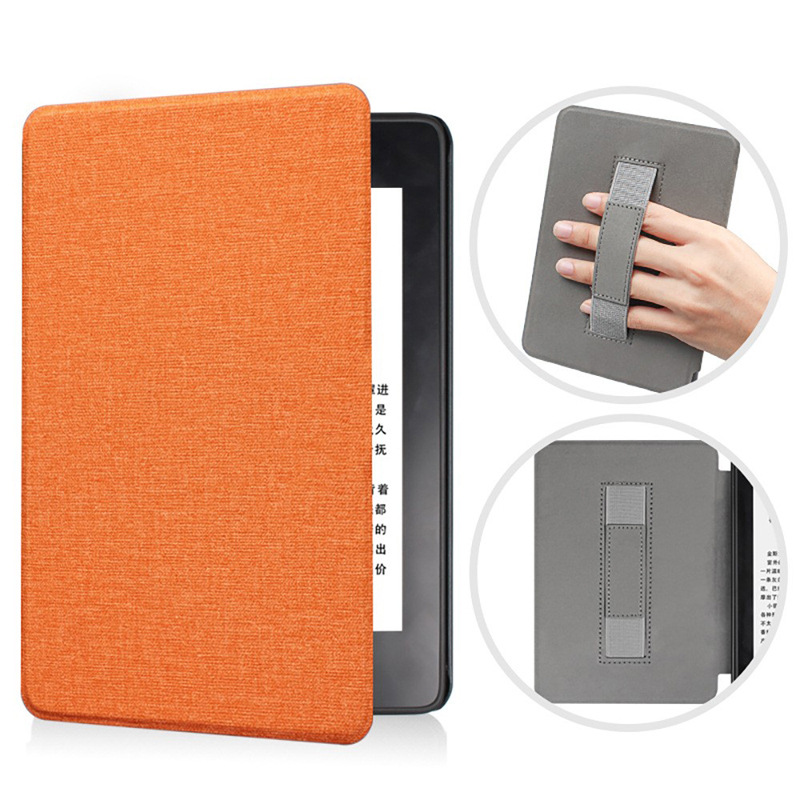 Picture of Suitable for 2024kpw6 Fabric 7-inch Handheld Protective Case Kindle paperwhite12th Handheld Leather Case