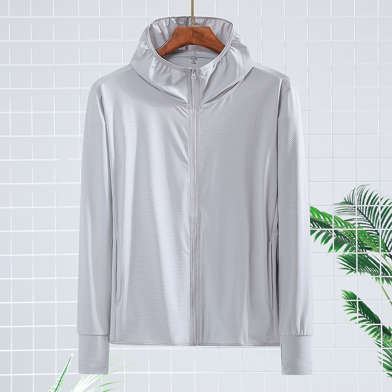 Picture of Internet Celebrating Same-style Summer Couple's Sun-protective Clothing Women's Men's Outdoor Skin Clothing Elastic Breathable Jacket Quick-drying Clothes