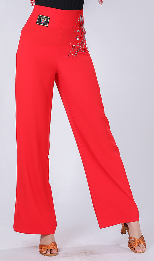 Picture of Sailor Dance Forest Knight Women's New Tassel One-piece Trousers Square Dance Latin Dance Jitterba Dance Culottes