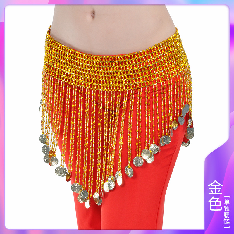 Picture of Triangle pendant waist chain, belly dance jewelry wholesale, tripartite belly dance, belly dance waist tripartite