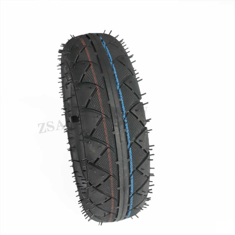 Picture of 4.10/3.50-4 Inner and Outer Tire 350-4 Inner and Outer Tire Hand Push Tiger Cart Cart Inflatable Inner Tire