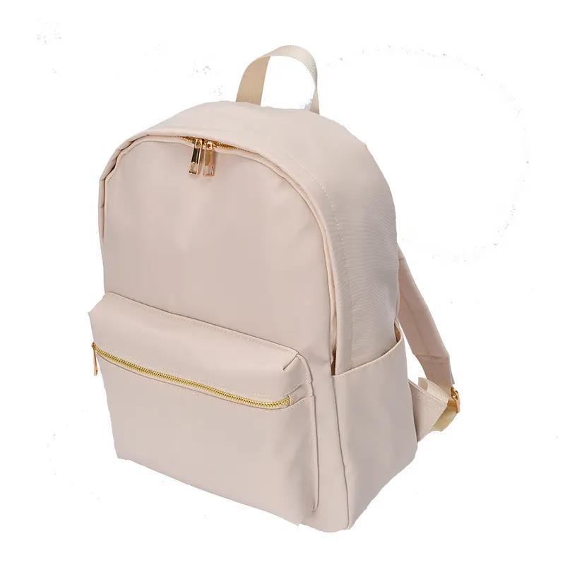 Picture of In stock waterproof backpack casual schoolbag large capacity high quality simple backpack school nylon storage bag
