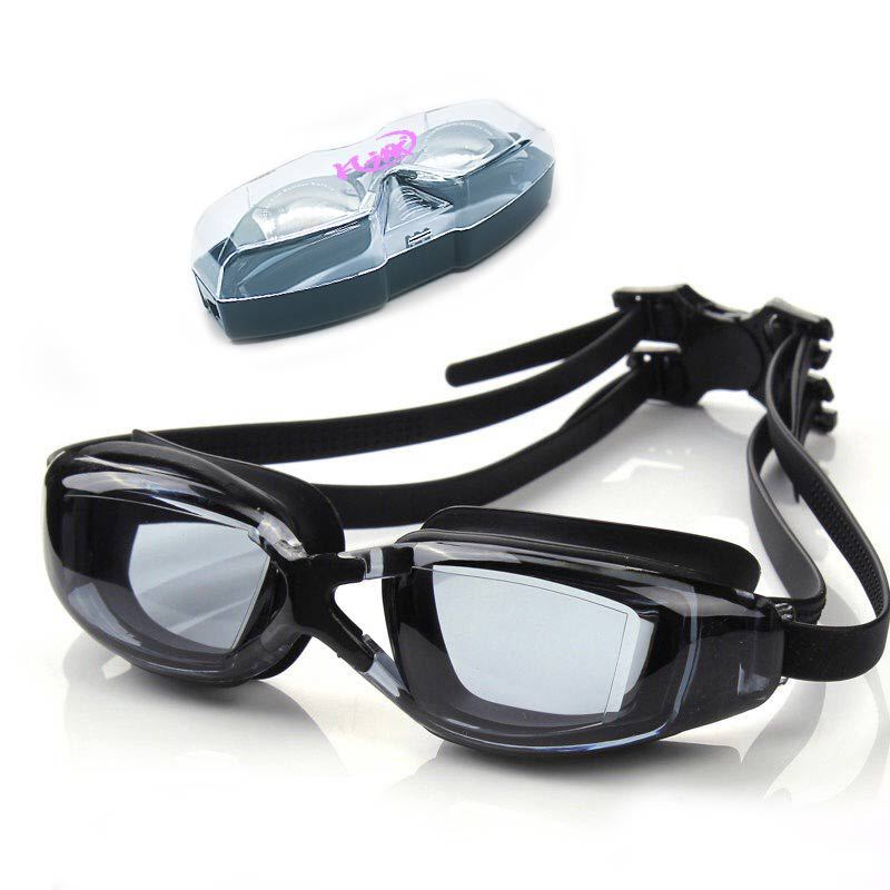Picture of Myopia optional pink swimming goggles women waterproof anti-fog HD swimming glasses large frame transparent diving equipment wholesale