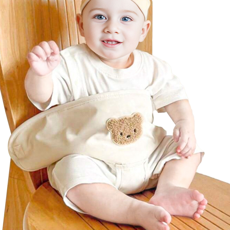 Picture of Baby Dining Chair Bag Children's Sitting Training Seat Fixed Strap Folding Portable Simple Eating and Dining Belt