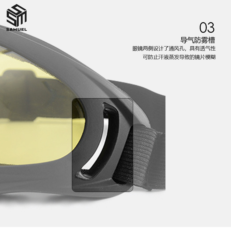 Picture of X400 Motorcycle Goggles Outdoor Sports Kidsren's Windproof Ski Goggles Mountain Off-Road Bicycle Cycling Glasses