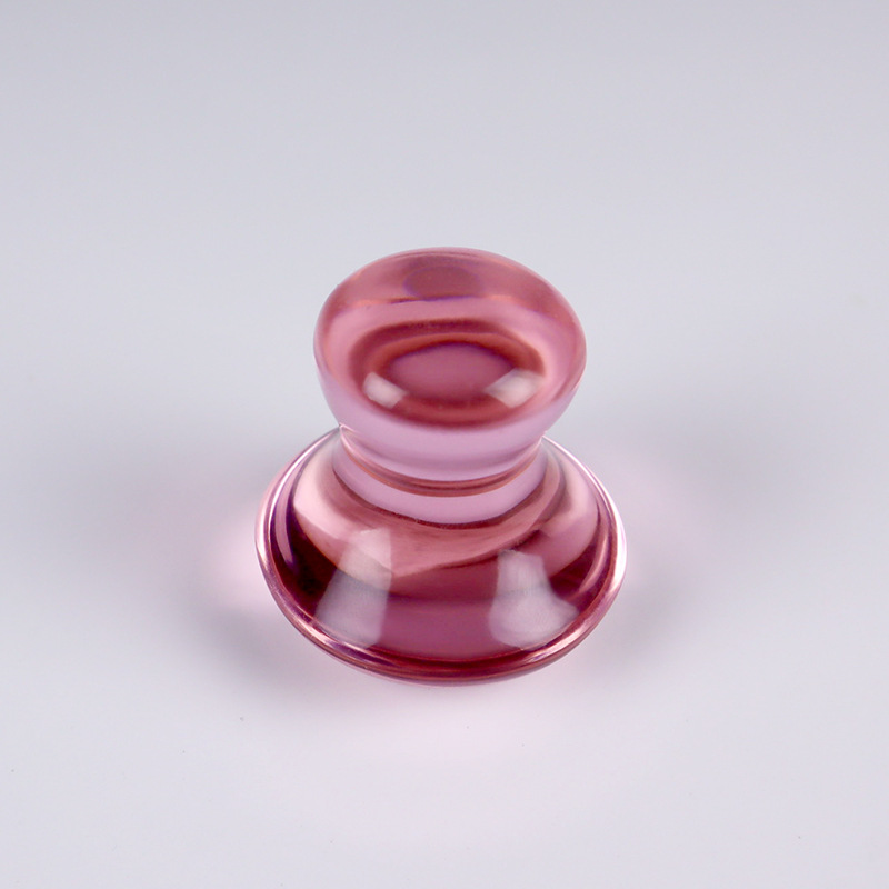 Picture of Cross-border direct supply of natural quartz stone powder crystal massage stone mushroom head Dongling jade stone facial scraping massage ball