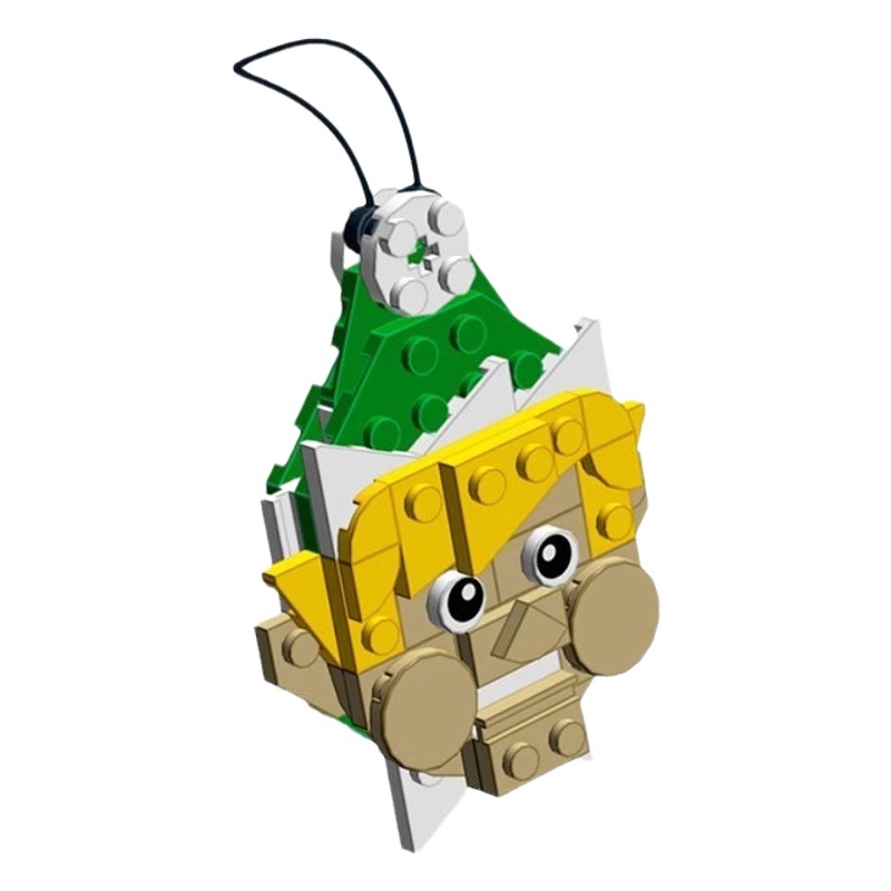 Compatible with Lego MOC creative Christmas Snowman moose ornaments diy assembled gift model scene decoration kids