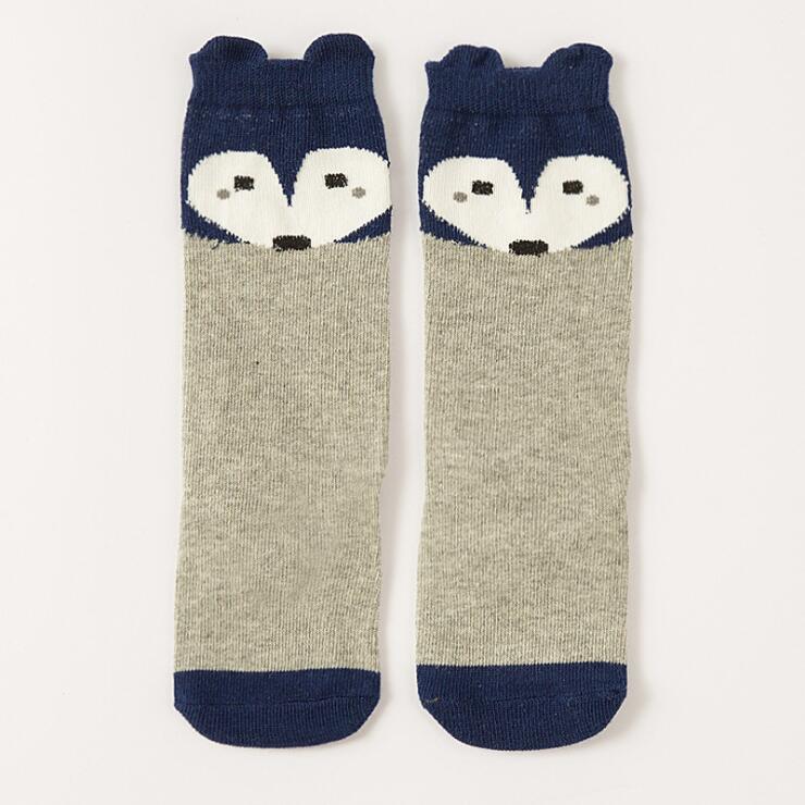 Picture of Children's High Socks, Children's Fox, Cute Baby Cotton Socks, Three-Dimensional Panda Cartoon Socks Wholesale