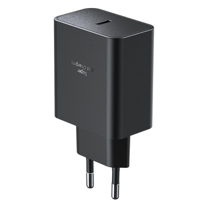 Suitable for Samsung Mobile Phone Pps2.0 Super Fast Charging Tablet European Standard Charger Pd45W Charging Head Eu Plug