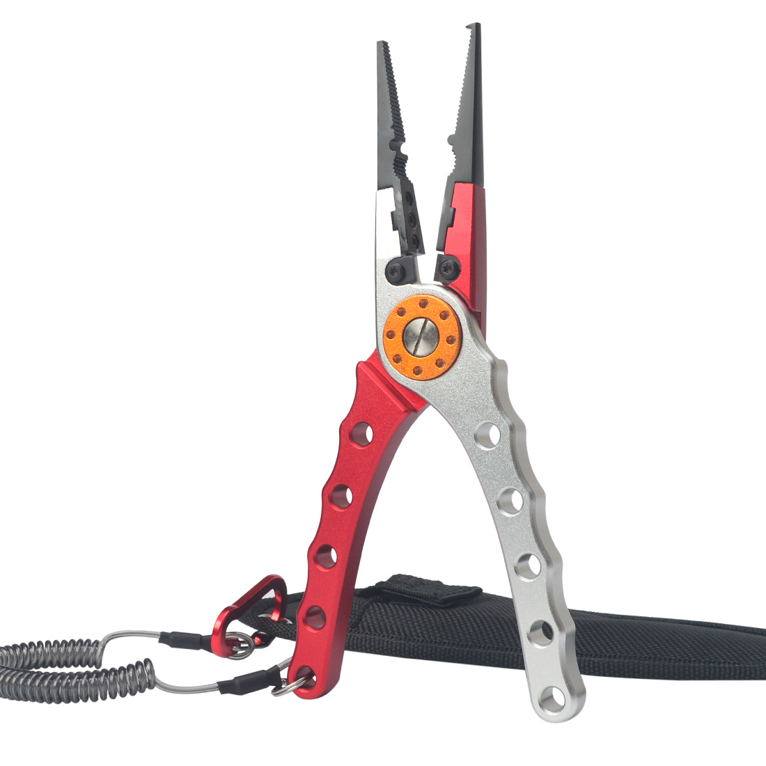 Picture of Aluminum alloy die-casting multifunctional road forceps portable lock fishing tongs fish controller road forceps suit manufacturers in stock