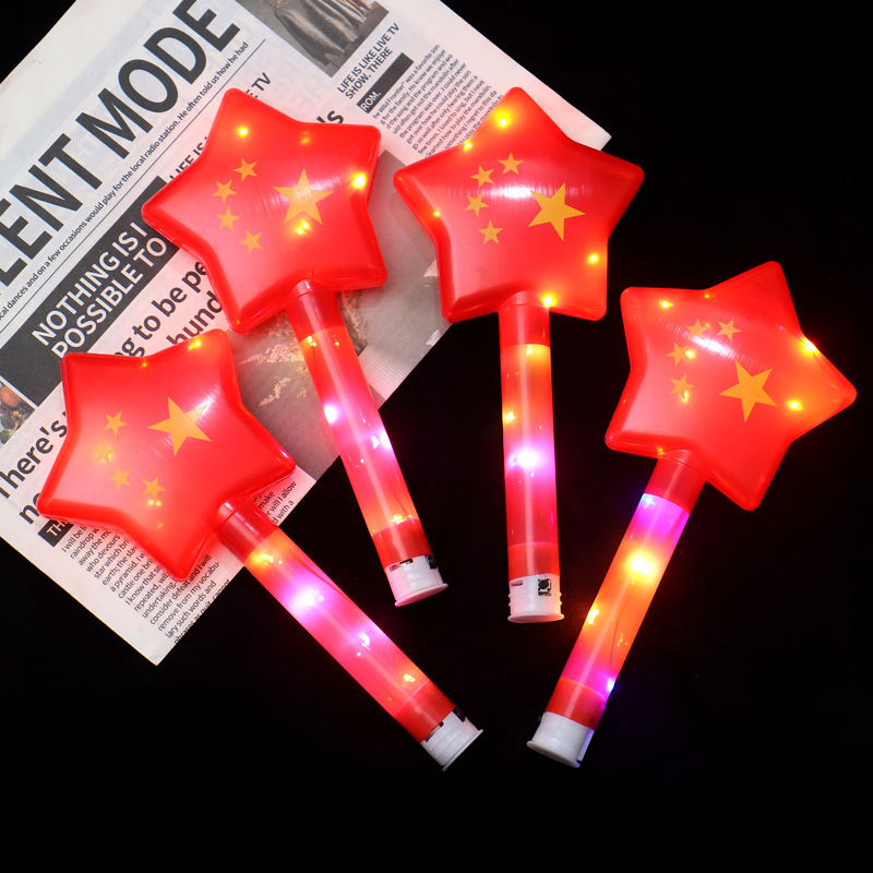 Picture of Douyin's Same Bobo Ball Starry Sky Ball Magic Wand Children's Fairy Wand Toy Glowing Night Market Plaza Hot Selling Wholesale