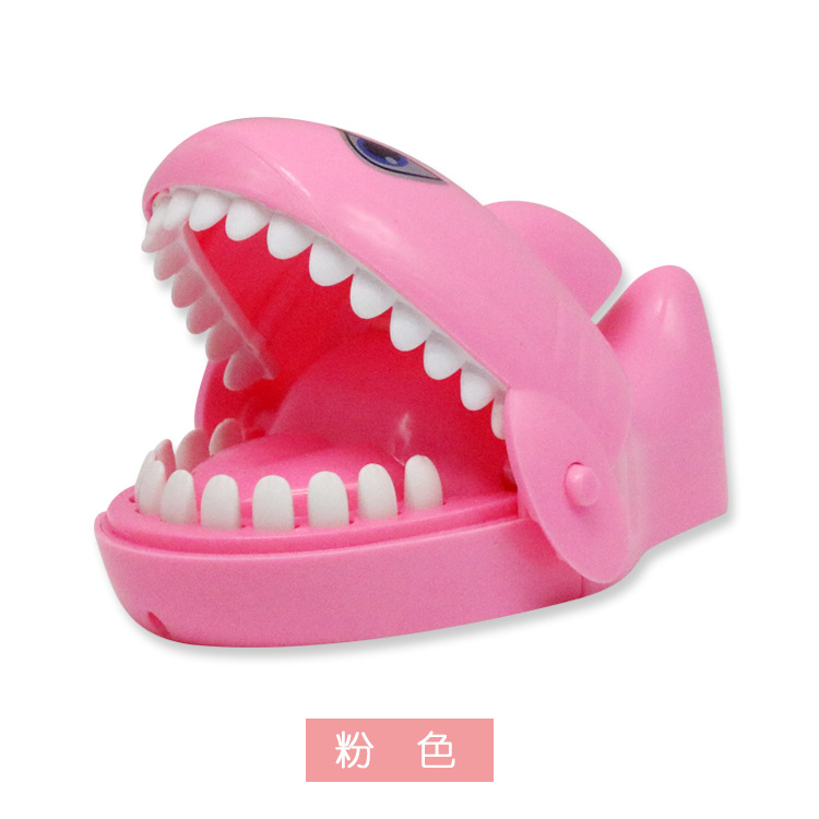 Picture of Hand Bite Crocodile Teeth Bite Finger Shark Bite Decompression Decompression Artifact Shake Tone Same Style Internet Celebrity Children's Toy