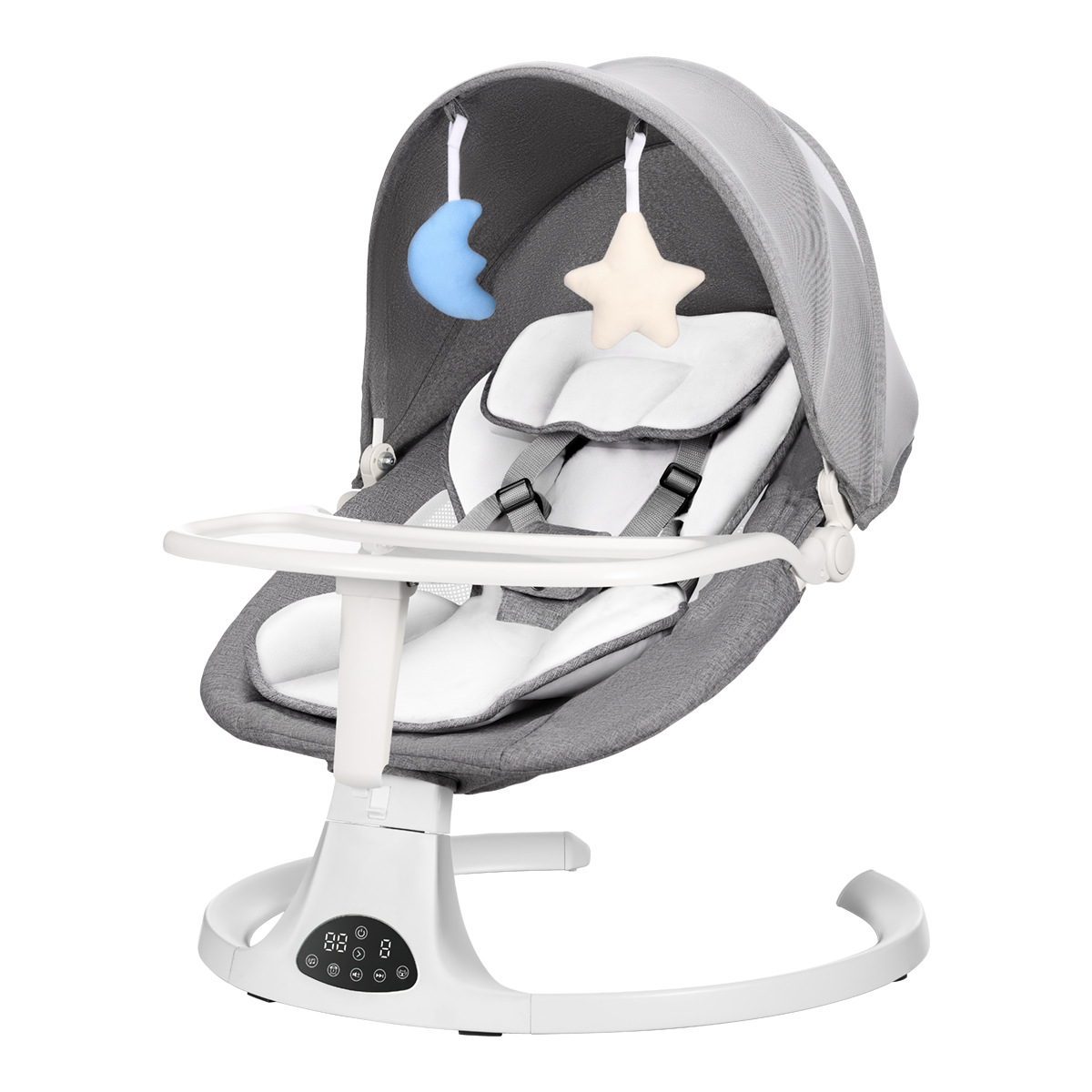 Picture of Amazon Cross-border Intelligent Electric Baby Rocking Chair Reclining Cradle Baby Sleeping Artifact Comfort Rocking Chair