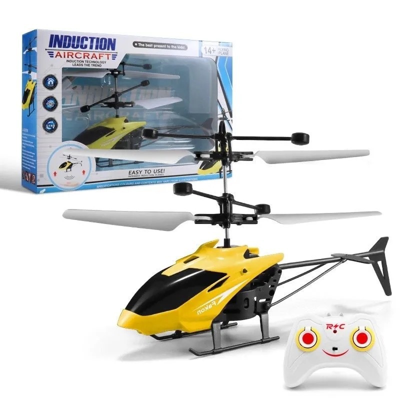 Picture of Charging Induction Remote Control Aircraft Induction Suspension Two-way Helicopter Unmanned Aircraft Induction Aircraft Stall Toy