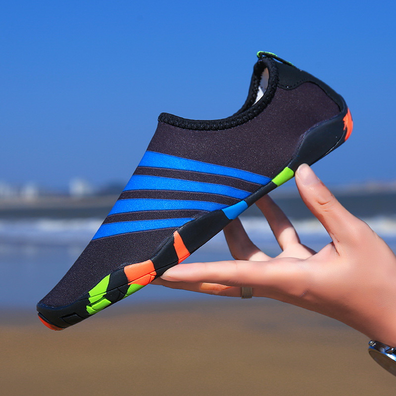 Picture of Parent-Child Beach Shoes Men and Women Wading Outdoor Diving Socks Couple Snorkeling Swimming Shoes Barefoot Treadmill Yoga Soft Shoes