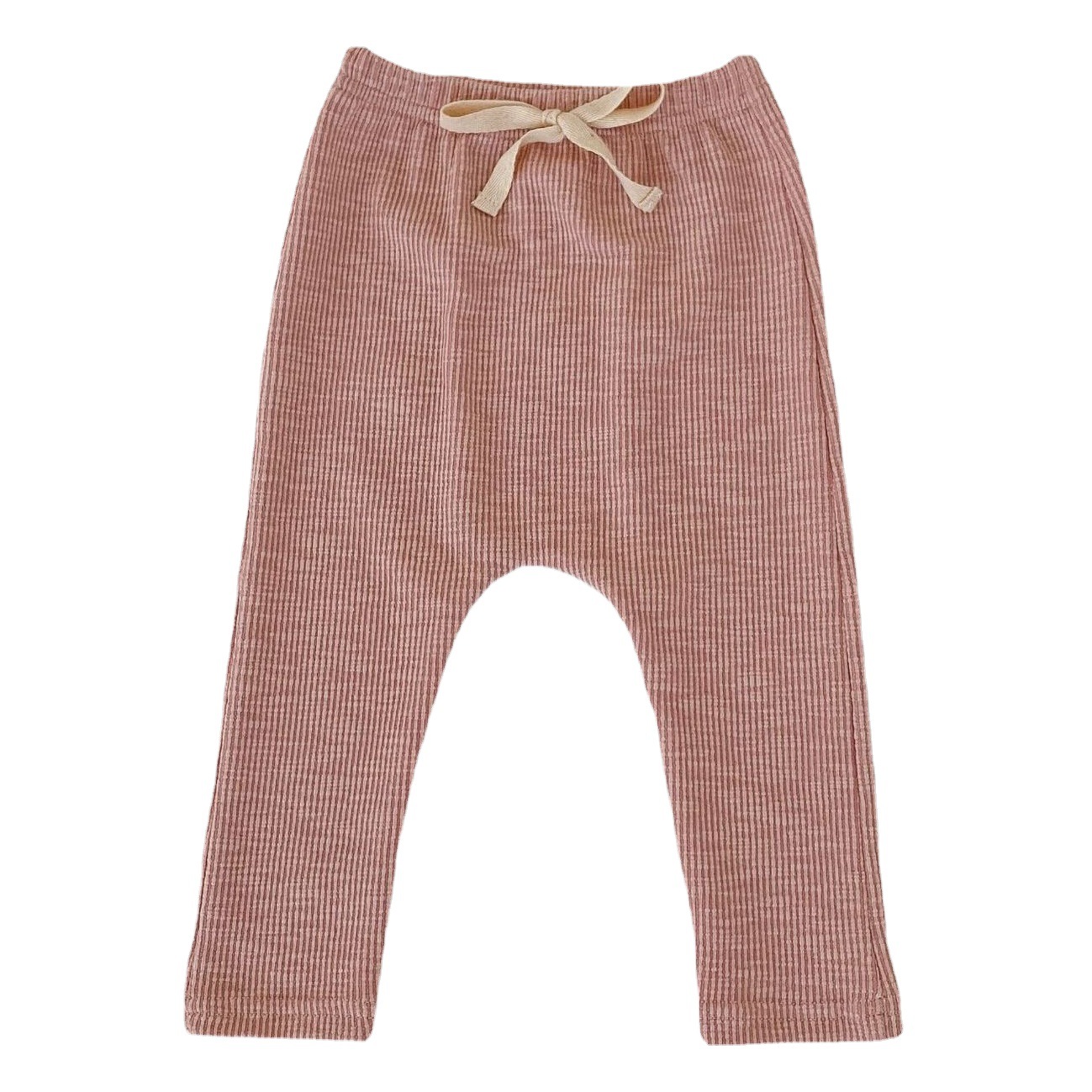 Ins 2025 New Autumn Clothing for Infants and Young Kidsren, Male and Female Babies, Large Pp Fashionable Cotton Pants, Bottoming Versatile Pants