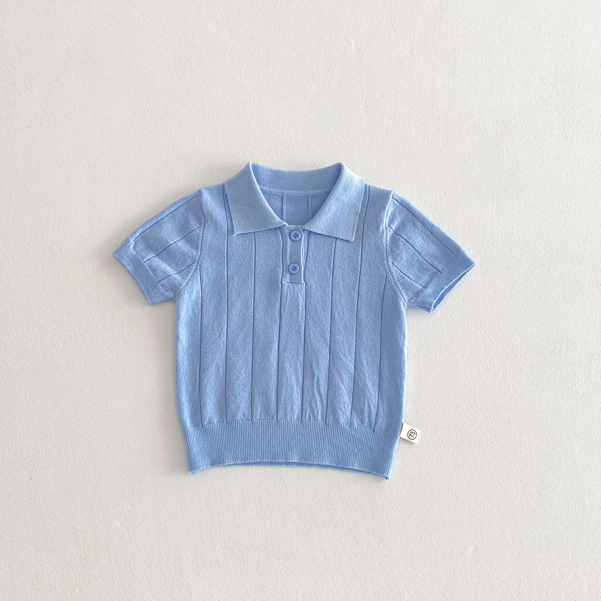 Picture of Ins Korean Style 2025 Spring and Summer Baby Knitwear Thin Summer Top Lel Children's Pullover