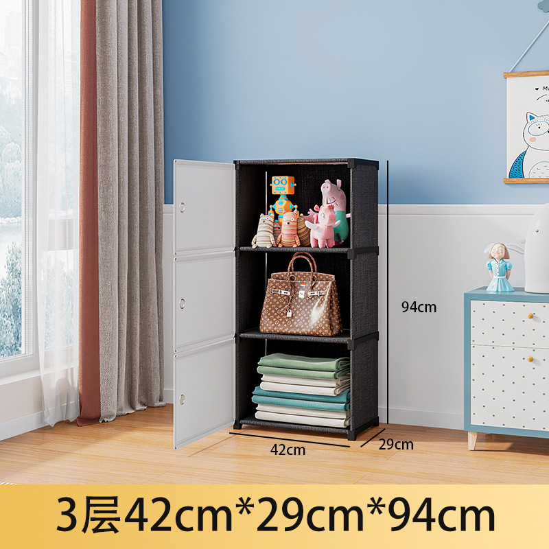 Picture of Installation-Free Children's Wardrobe Baby Baby Clothes Folding Storage Cabinet Household Bedroom Simple Wardrobe Storage Cabinet
