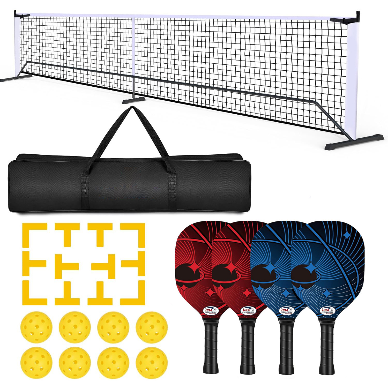 Picture of Carbon Fiber Pickleball Racket Honeycomb Board Outdoor Sports Carbon Pickleball Racket Cross-Border Pickleball Paddle