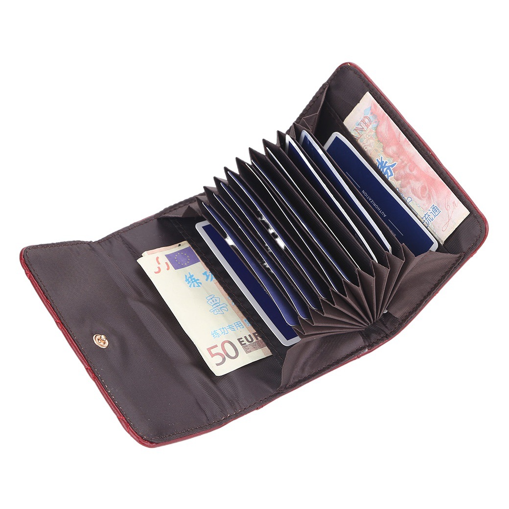 BOISEEN new multi-functional ladies candy color multi-card card card card set organ small card in stock wholesale