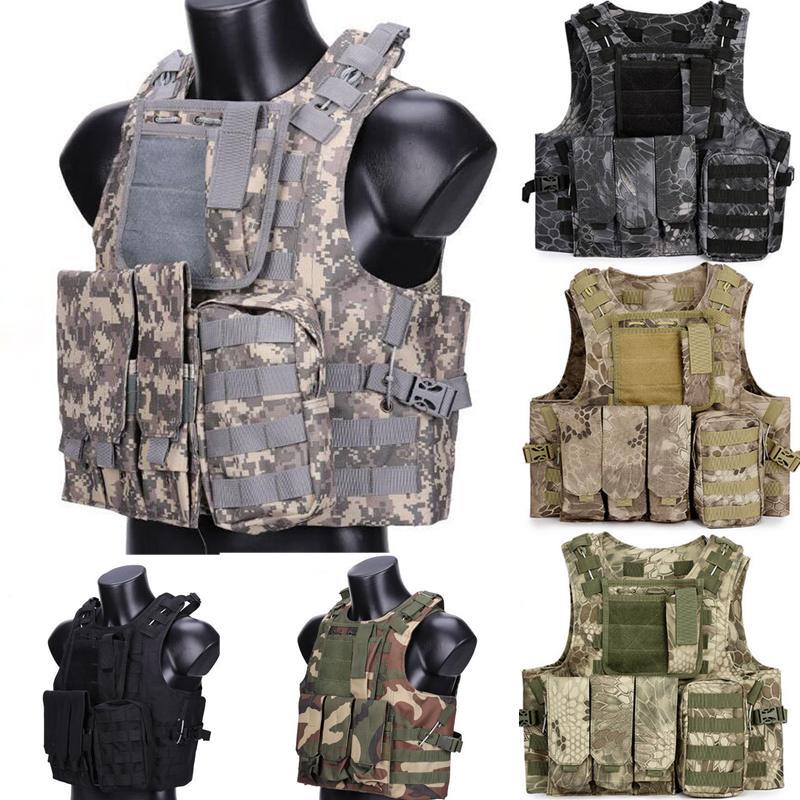 Outdoor military fans camouflage amphibious tactical vest lightweight Special Forces Tactical Vest real equipment a generation of hair