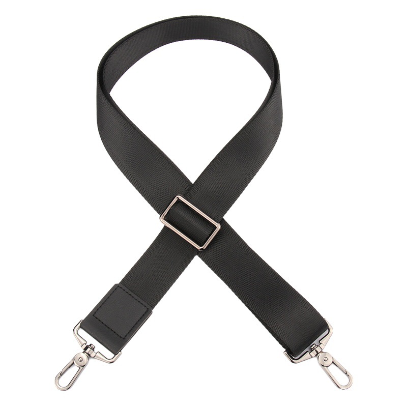 Men's bag accessories backpack strap crossbody single shoulder black bag strap briefcase computer bag shoulder strap leather bag back bandwidth