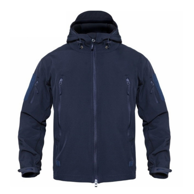 Picture of Shark skin soft shell assault coat size tactical military fans windproof warm outdoor mountaineering suit a generation of hair