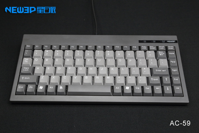 Picture of PS2 industrial control keyboard cabinet CNC equipment USB notebook industrial keypad set