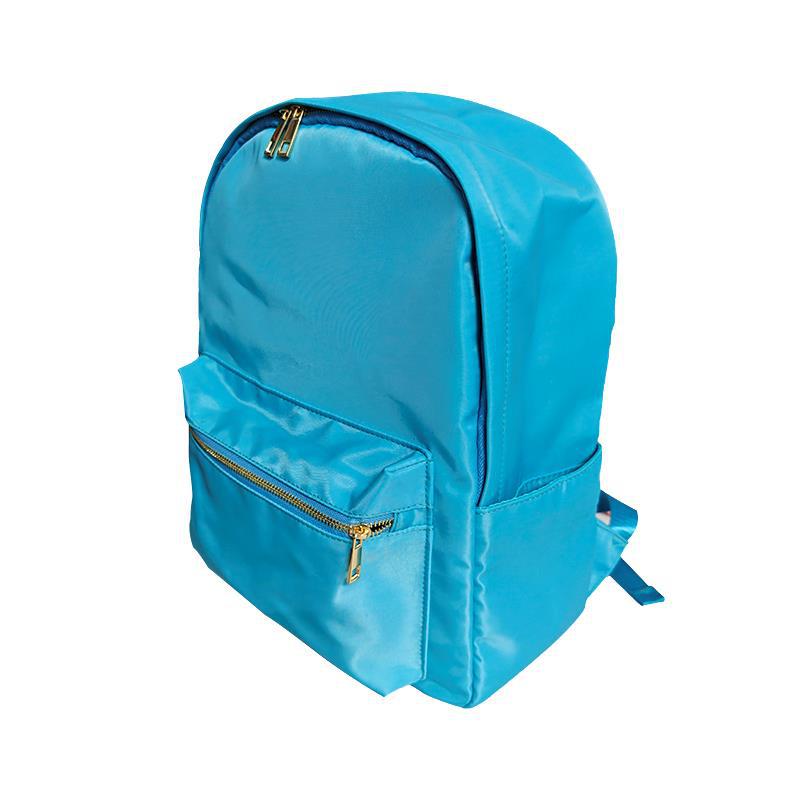 Picture of In stock waterproof backpack casual schoolbag large capacity high quality simple backpack school nylon storage bag