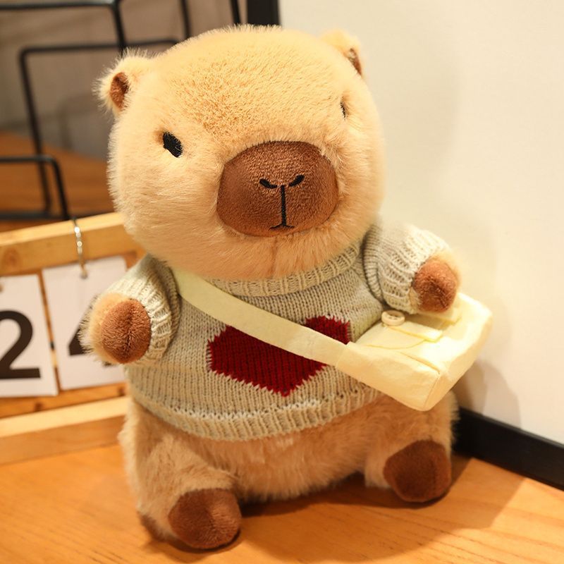 Picture of Kapibei's Popular Bala Doll Plush Toy Clothes Capybara Internet Celebrity Cute Doll Rag Doll Gift