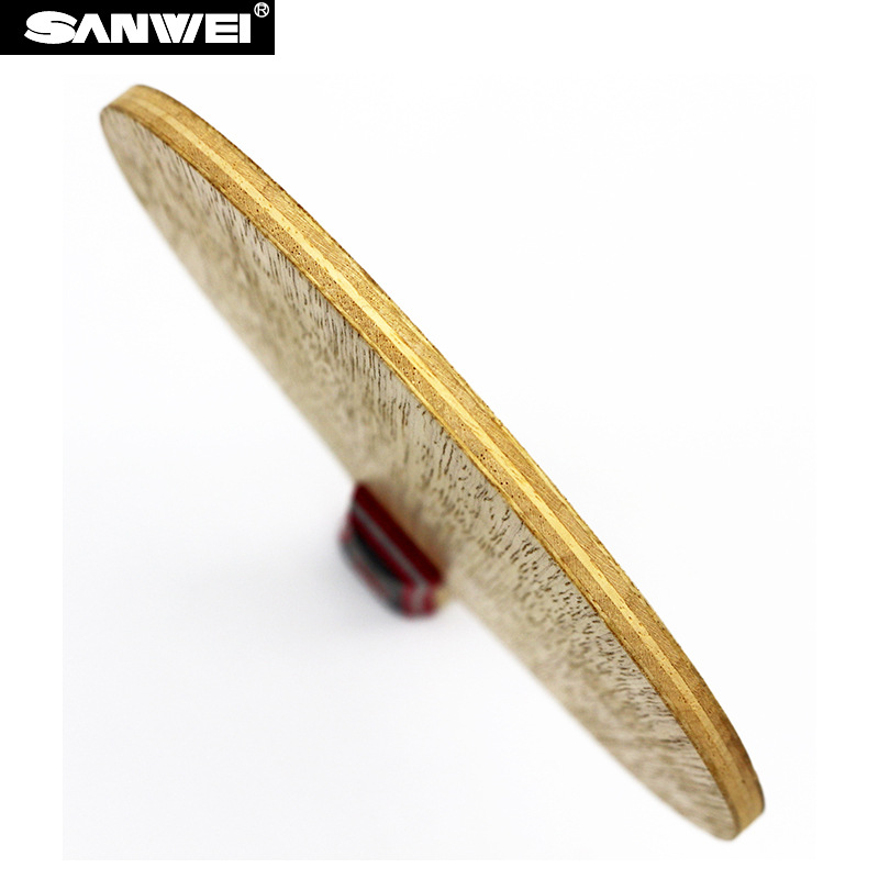 Picture of SANWEI three-dimensional table tennis board Nordic 7 table tennis racket 7 layer pure wood table tennis board offensive