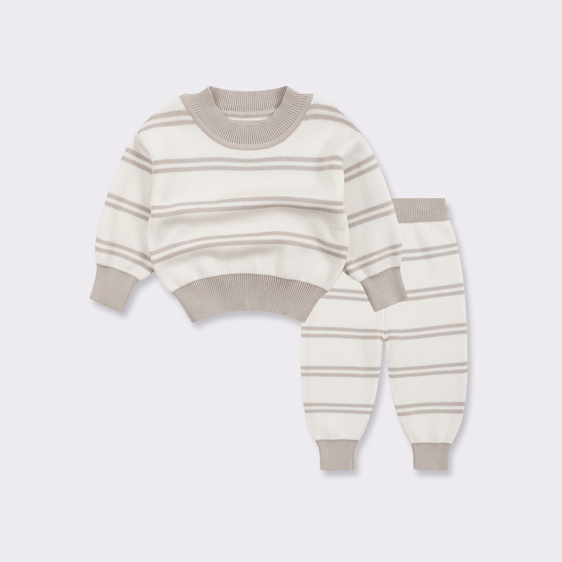 Picture of Baby sweater suit autumn baby bottoming pullover round neck Spring and Autumn Sweater sweater sweater sweater fashion