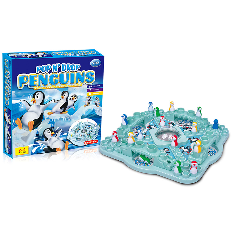 Picture of High quality fun toy penguin flying chess personality game chess Penguin competition game Interactive board game