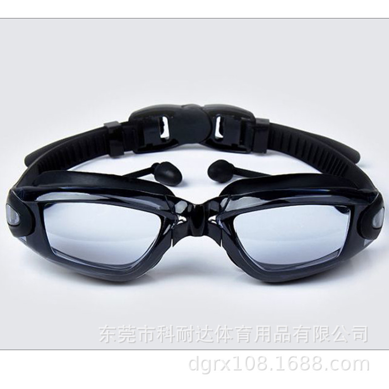 Picture of in stock factory direct wholesale adult anti-fog swimming goggles myopia swimming goggles racing swimming glasses silicone swimming goggles