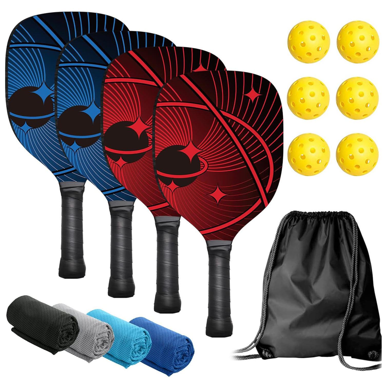 Picture of Carbon Fiber Pickleball Racket Honeycomb Board Outdoor Sports Carbon Pickleball Racket Cross-Border Pickleball Paddle